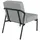 medso powered by paperflow Sessel MEDSO S gepolstert 58,0 x 74,3 x 38,0 cm Grau/Schwarz