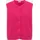 Cecil Weste in Wolloptik pink XXL