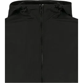 URBAN CLASSICS Crinkle Batwing Parka Black / White S
