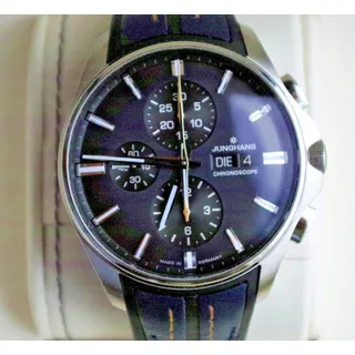 JUNGHANS Meister Chronoscope Edelstahl 42 mm 27/4227.00