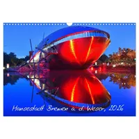 Calvendo Kalender Hansestadt Bremen a. d. Weser, 2026 (Wandkalender