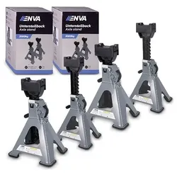 Enva 4x Unterstellbock - 3000 kg - mit Doppelsicherung (2 Paar)