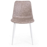 Natur24 Bizzotto Stuhl Kyra, Beige/Weiß beige