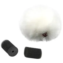 Rycote Lavalier Furry Windjammer/Windschutz, weiß