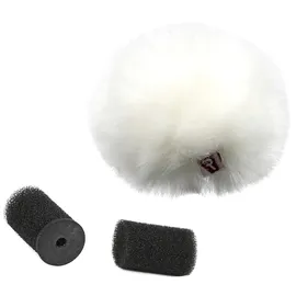 Rycote Lavalier Furry Windjammer/Windschutz, weiß