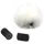 Rycote Lavalier Furry Windjammer/Windschutz, weiß
