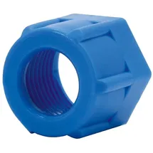 Riegler Klemm-Mutter, M16x1,0, für Schlauch 12/9 mm, SW 19, POM