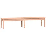 vidaXL 2-Sitzer-Gartenbank 203,5x44x45 cm Massivholz Douglasie