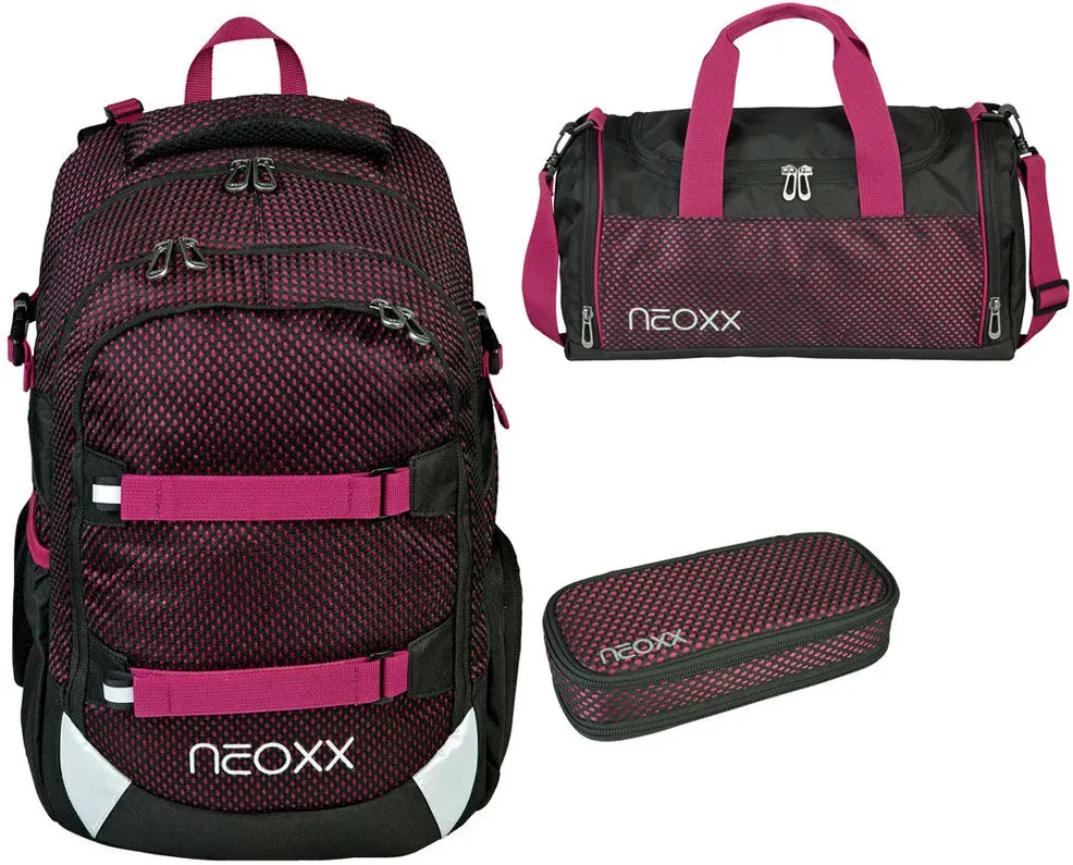 Neoxx Active Schulrucksack-Set 3tlg.