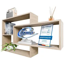 TRAUMMÖBEL Wandregal Hängeregal 104 x 20 x 59 cm Beige
