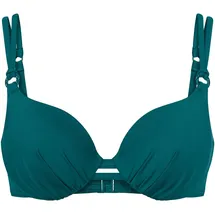 Triumph Bikini-Top Damen Blau/Grün 44 Cup B