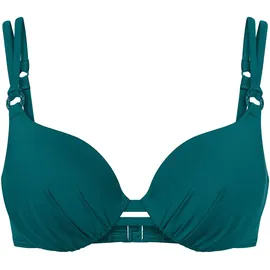 Triumph Bikini-Top Damen Blau/Grün 44 Cup B
