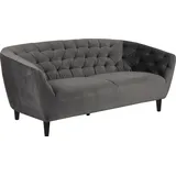 Actona Sofa Ria Stoff Dark Grey 3-Sitzer