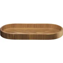Asa Selection ASA Wood Holztablett oval 11 x 23 cm nude