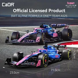 CADA BWT Alpine Formel 1 Team A525 Rennauto C64012W