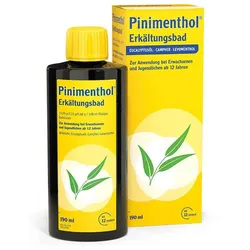 Pinimenthol Erkältungsbad ab 12 Jahre 190 ml Bad