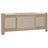 vidaXL MDF Heizkörperverkleidung 205 cm