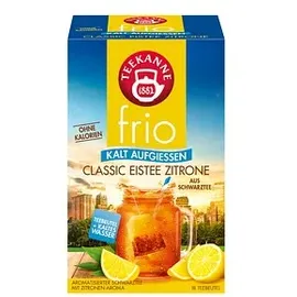 Teekanne Frio Tee Zitrone Teebeutel 18 x 2,5 g