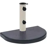 vidaXL Schirmständer Schwarz 40x28x4 cm Granit