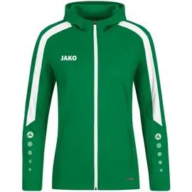 Jako Power Kapuzenjacke sportgrün XL