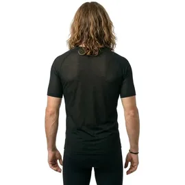 Rapha Merino Lightweight Kurzarm-baselayer Schwarz L