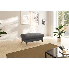 sit&more Stauraumhocker Morris Jubi 103 x 44 x 69 cm Polyester Grau