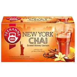 TEEKANNE NEW YORK CHAI Tee 20 Portionen