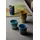 HKliving Van Gogh Kaffeebecher 0,23 l Mehrfarbig 2 St.