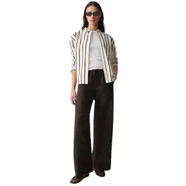 Opus Mileni Resort Wide Leg Hosen Dunkelbraun 38