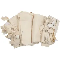 Mendler 4er-Set Seitenwand für Pergola HWC-A22, Ersatzseitenwand Pavillon, 3x3m