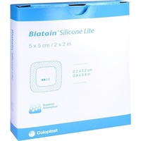 Coloplast Biatain Silicone Lite Schaumverband 5x5cm