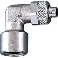 Riegler Winkel-Aufschraubverschraubung, G 1/8, für Schlauch 8/6, MS vern.