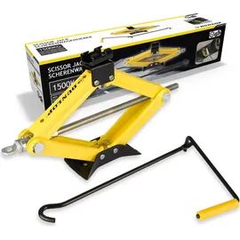 Dunlop Wagenheber Stahl 26-38 cm Gelb