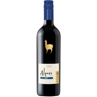 Alpaca Merlot Rotwein mit frischen Brombeeraromen und Pflaumen 750ml
