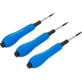 BGS Präzisions-Schraubendreher-Satz T-Profil (für Torx) T4 / T5 / T6 3-tlg.