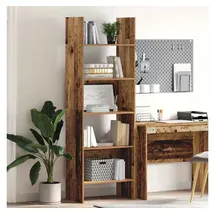 vidaXL Bücherregal 60 x 35 x 180 cm Altholz