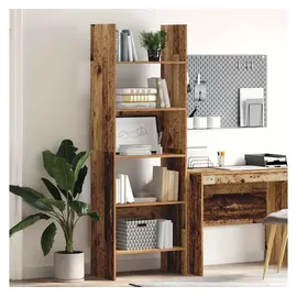 vidaXL Bücherregal 60 x 35 x 180 cm Altholz