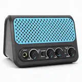 Bewinner Mini E -Gitarren -AMP 10W, Bluetooth 5.0 Doppelkanal Kleiner E -Gitarrenverstärker, Drahtloser Tragbarer Verstärker für Innenpraxis, Reisen