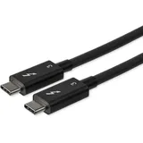 Startech StarTech.com 80cm Passives Thunderbolt 3 Kabel, 40Gbps, 100W PD, 4K/5K Video, Thunderbolt Kabel, Kompatibel mit USB4/DP Alt Mode, Thunderbolt 4, USB 3.2/Typ-C (TBLT34MM80CM)