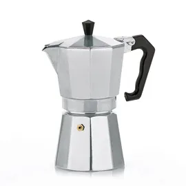 Kela Espressokocher 0,45 l 9 Tassen Silber