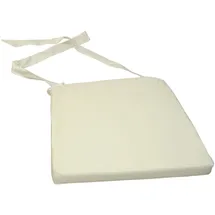 Hofmann Living And More Stuhlkissen, gelb (vanille, unifarben), B:46cm H:5cm L:43cm, Polyester, HOFMANN LIVING AND MORE, Dekokissen_Sitzkissen_Kissenhüllen, Stuhlkissen, (2 Stck.)