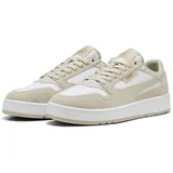 Puma Court Classic Street SD Sneaker White-Desert dust/PUMA Gold, 42