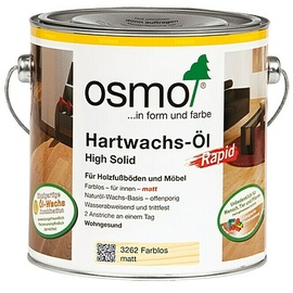 OSMO Hartwachs-Öl Rapid Farblos Matt
