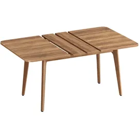 VASAGLE Esstisch 85 x 76,2 x 140/160/180 cm braun
