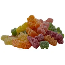 fruchtgummi-sauer Fruchtgummi Bären extra sauer Bärchen in saurem Zuckerüberzug 300g
