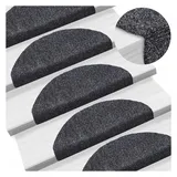 vidaXL Stufenmatte 65 x 21 cm Grau