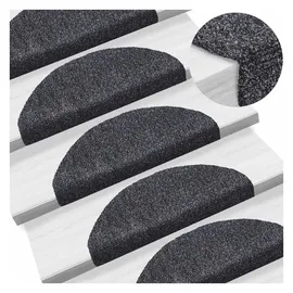 vidaXL Stufenmatte 65 x 21 cm Grau