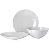 Rosenthal TAC Gropius Weiß Set 3-tlg./2Te+1Schü