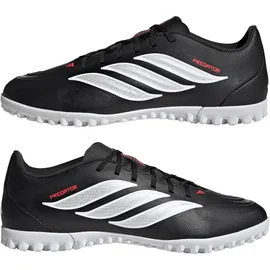 adidas Predator Club TF Herren core black/cloud white/lucid red 46 2/3