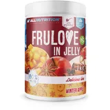 ALLNUTRITION Frulove In Jelly Winter Apple - Zuckerfreie Marmelade - Marmelade ohne Zucker - 80% Jelly Fruit Kalorienarme Süßigkeiten - Fruchtaufstrich ohne Zucker - Brotaufstrich Vegan - 1000g